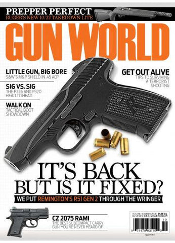 Gun World October 2016