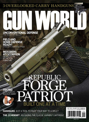 Gun World September 2016